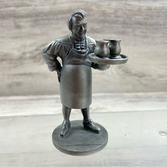"The Innkeeper" Franklin Mint People of Colonial America Pewter Figurine 1975 - Picture 1 of 6